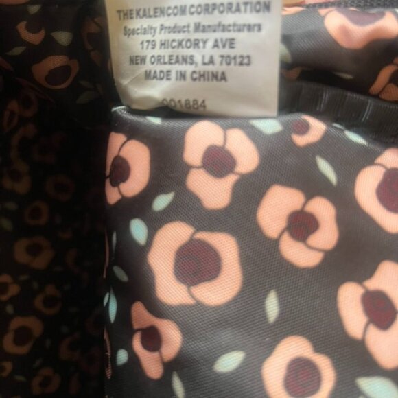 Hadaki Eco-Friendly Vegan Tennis Backpack With Ditty Bag Pink Floral Print - Picture 8 of 9